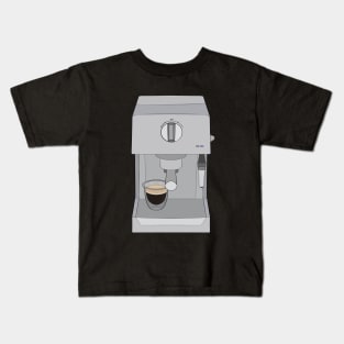 Espresso, Latte and Cappuccino Maker Kids T-Shirt